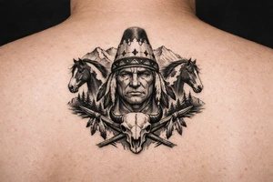 simple medicine hat themed tattoo idea