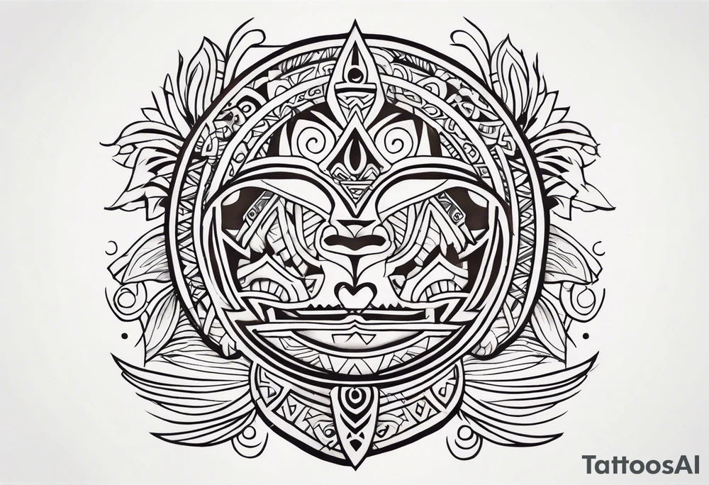 maui Polynesian tattoo tattoo idea