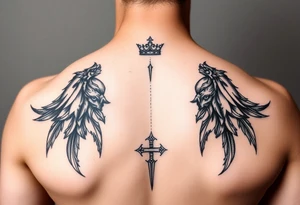 Queen, strong, lonely tattoo idea