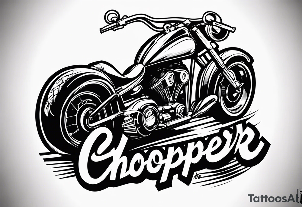GET TO THE CHOPPER tattoo idea