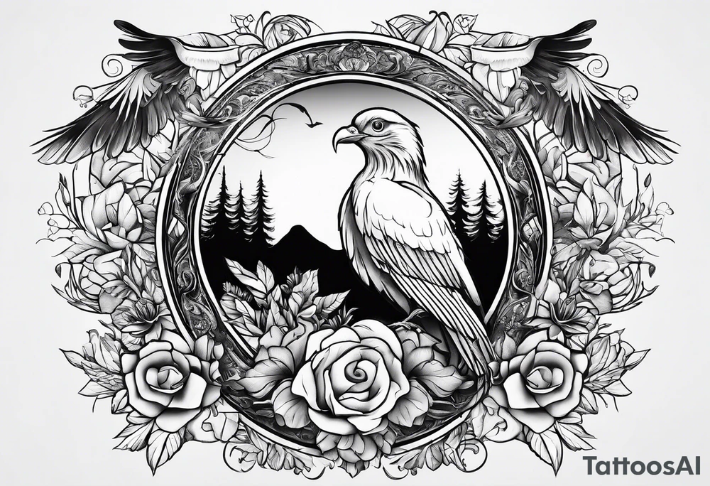 Weiße Taube tattoo idea