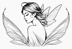 Small Fairy tattoo idea