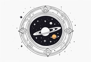 Galaxia tattoo idea