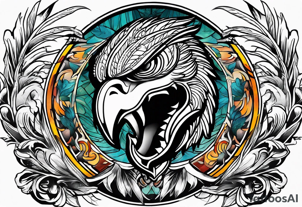 Águia tattoo idea