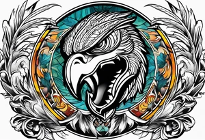 Águia tattoo idea