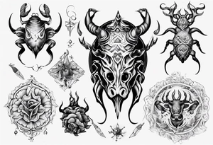Caranguejo tattoo idea