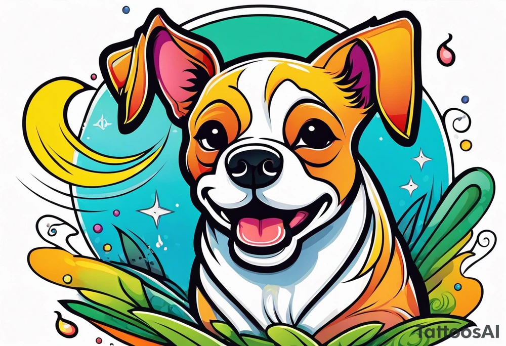 Dog tattoo idea