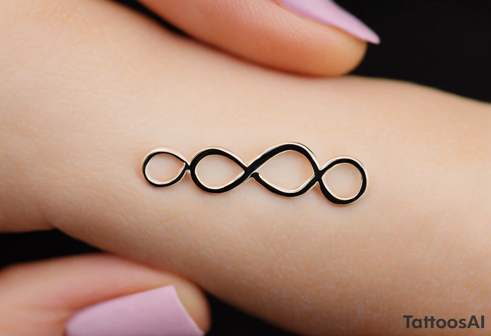 Eternity Symbol: A delicate, outlined infinity symbol as the foundation of the tattoo. 
Puzzle Piece: One small, outlined puzzle piece placed along one of the loops of the eternity symbol (typically on the lower curve or where the lines cross in the middle). 
Handwritten Text: Your sister’s words, “to my favorite sister,” can flow along the curve of the infinity symbol, following its shape. 

Positioned horizontally on your ankle for a balanced look. tattoo idea