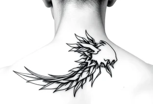Meaningful tattoo for side of neck tattoo idea