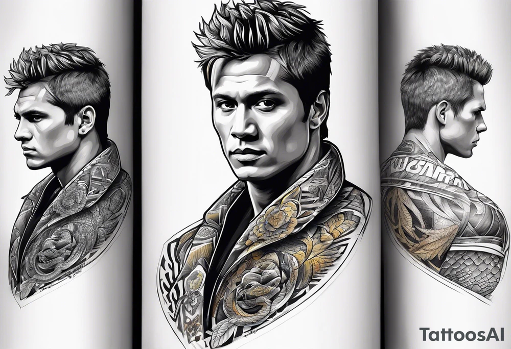 cobra kai johny kreese tattoo tattoo idea