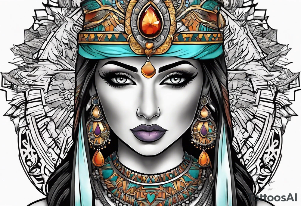 Isis Goddess Tattoo I tattoo idea