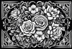 Mom dad family hold habd tattoo idea