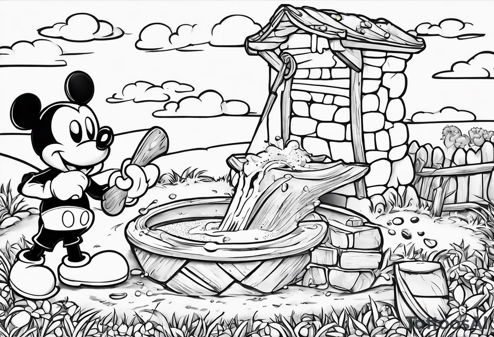 Jesus Christ
Is jackhammering Mickey Mouse in the doo-doo hole
With a lawn dart as Garth Brooks gives birth to something
Resembling a cheddar cheese log with almonds on Santa Claus's tummy-tum tattoo idea