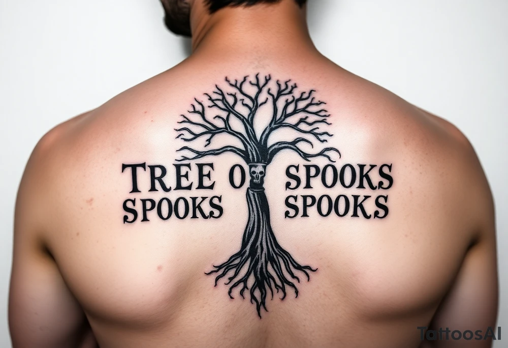 TREE OF LIFE
SPOOKS SKULLS tattoo idea