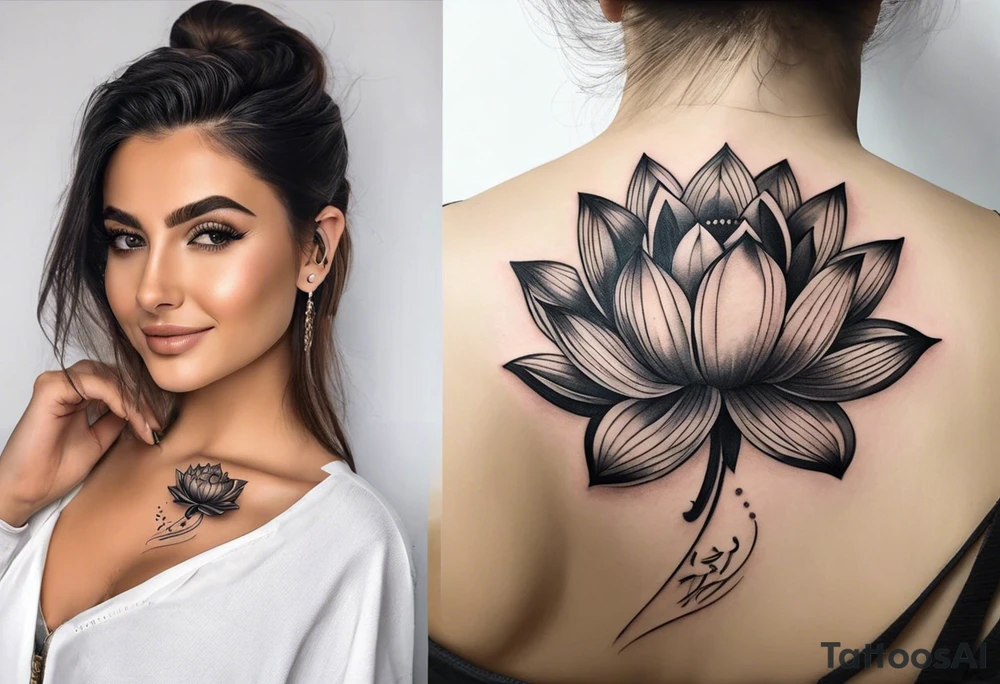 İçerisinde kaplan gül lotus çiçeği ay ve kral tacının birbirleriyle uyumlu olduğu ve hepsini barındıran dirsekten aşağı bir dövme tasarımı tattoo idea