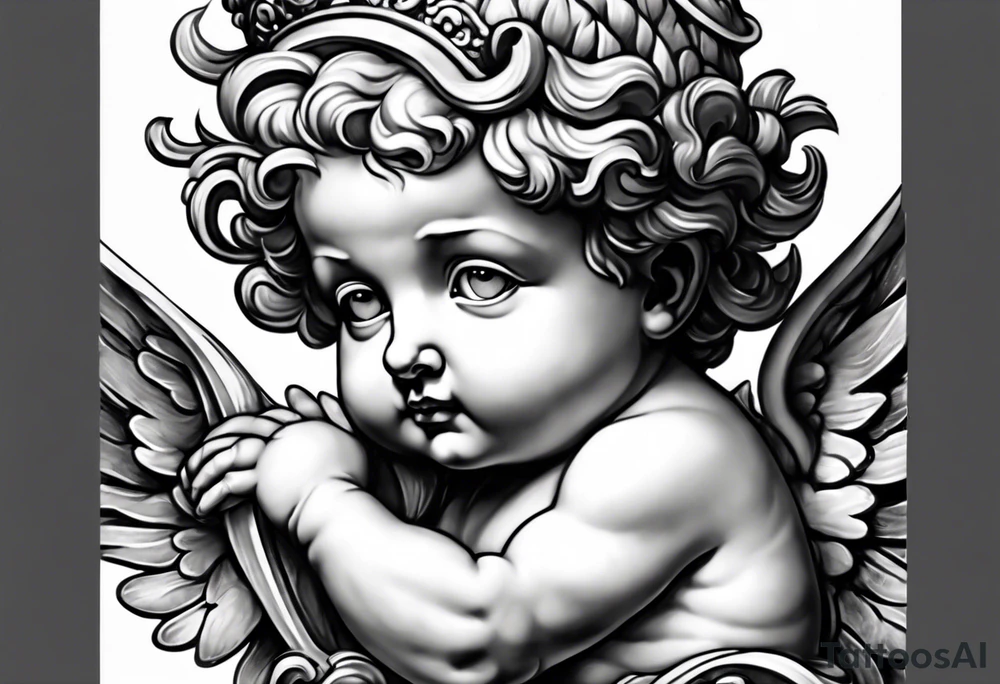 putti by Michelangelo tattoo idea