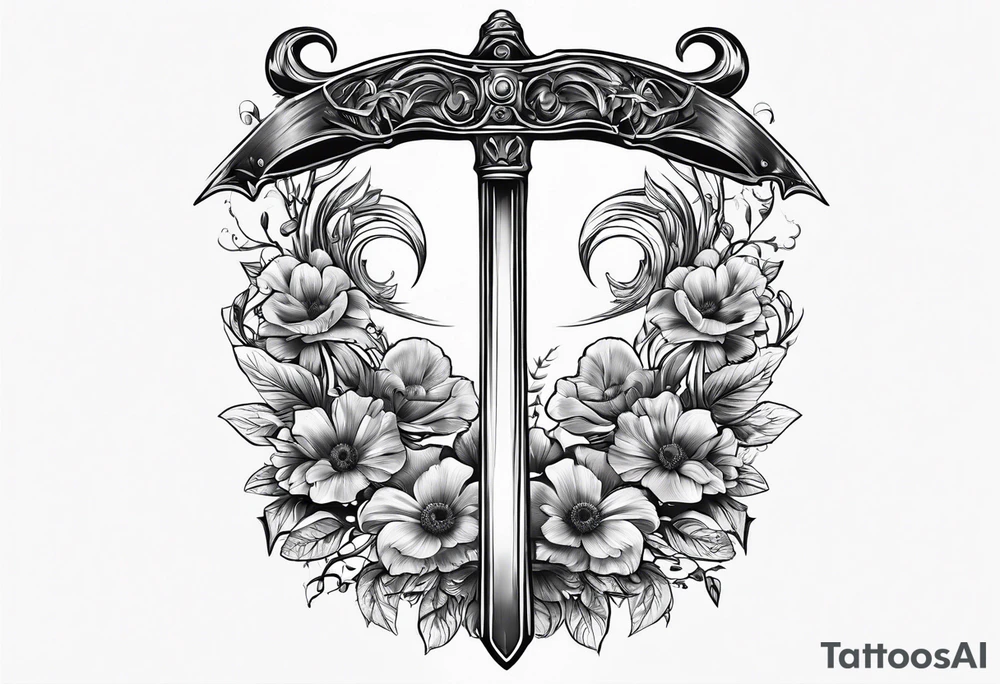 Scythe tattoo idea