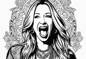 Phoebe buffay screaming my eyes tattoo idea