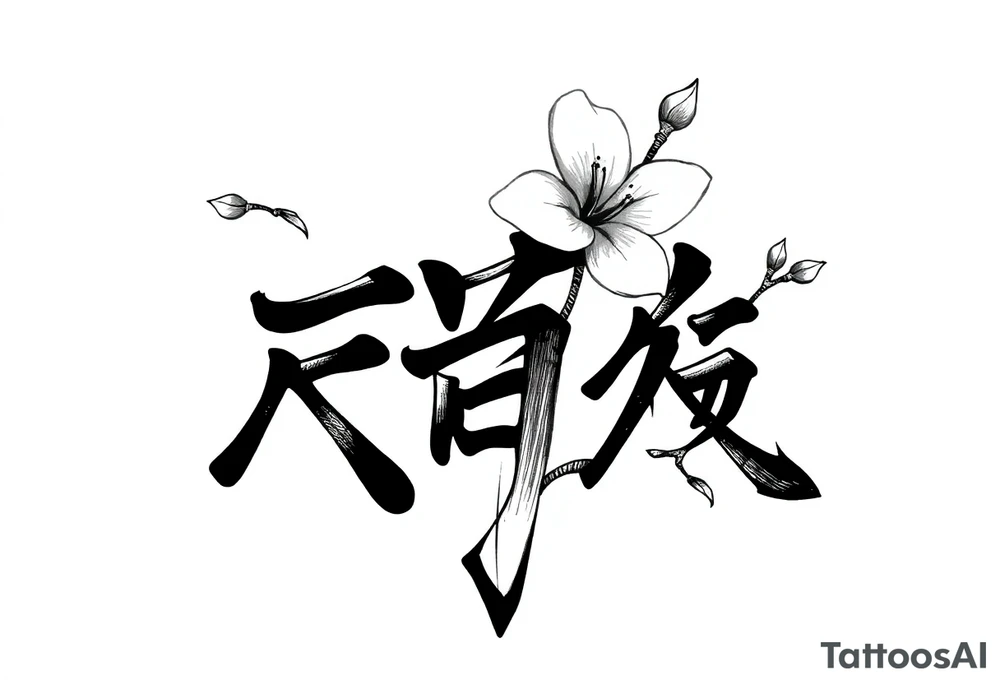 Fabian, sakura,kanji font tattoo idea