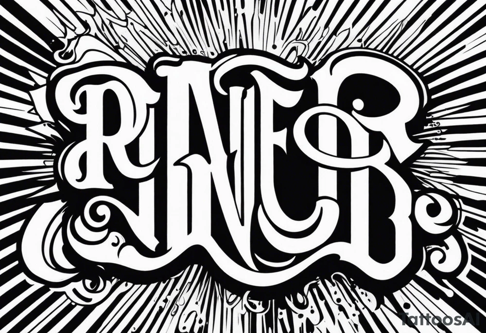 rocker tattoo idea