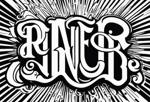 rocker tattoo idea