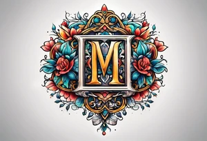 A secret alphabet tattoo idea