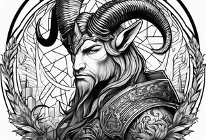 capricorn with a shotgun tattoo idea