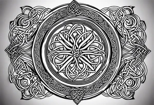 Celtic Viking sleeve tattoo tattoo idea