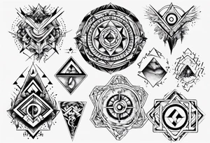 Sexy tatoo MFM tattoo idea