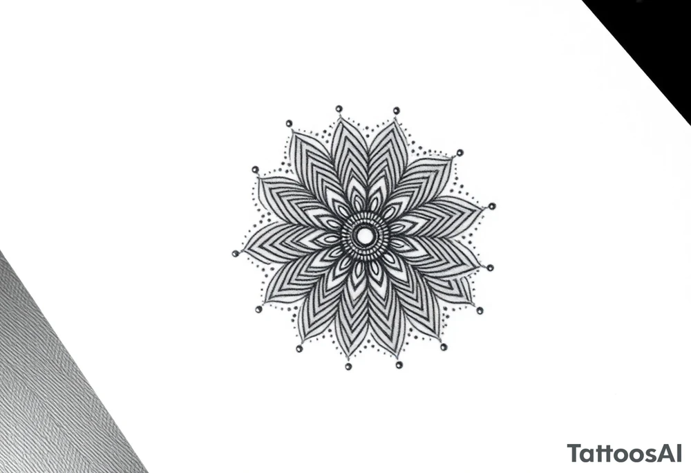 mandala tattoo idea
