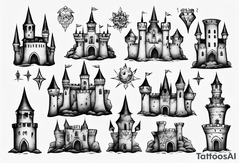Castle tattoo idea