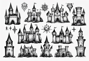 Castle tattoo idea