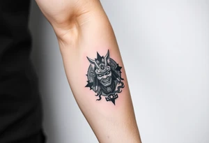 amaterasu and samurai tattoo idea