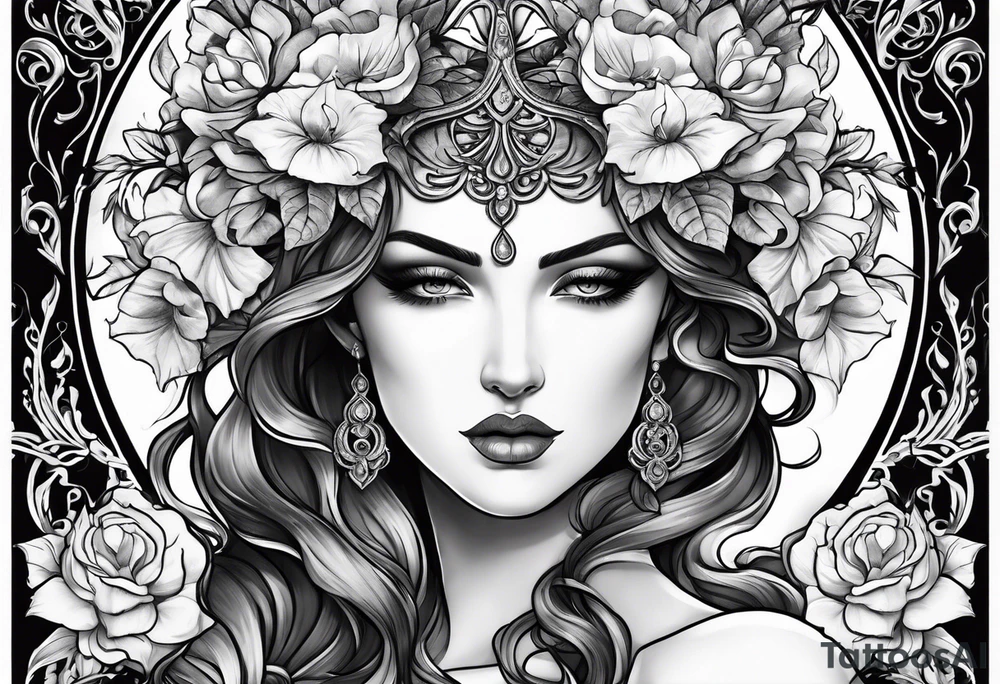 Hades and persephone tattoo idea