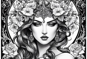 Hades and persephone tattoo idea