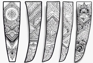 thin line tattoo forearm tattoo idea