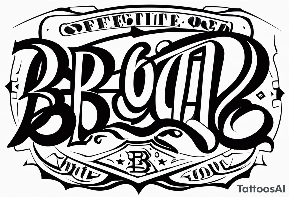 Officer B.D. tattoo idea
