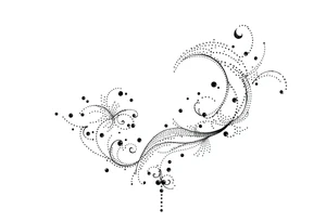Unalome tattoo idea