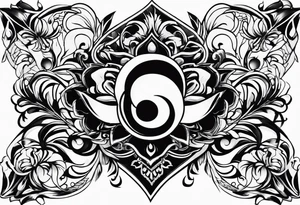 Onyx stone tattoo tattoo idea