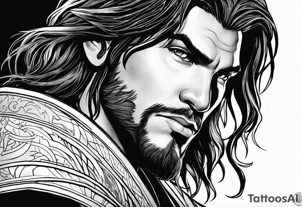Kaladin from the Stormlight Archive by Brandon Sanderson. tattoo idea