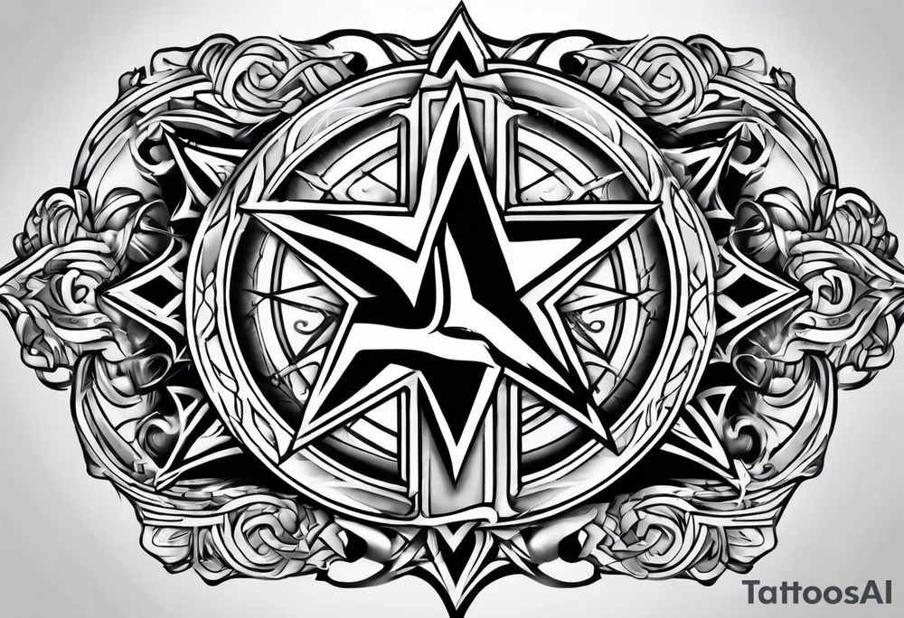 Star of life tattoo idea
