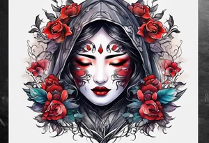 No face tattoo idea