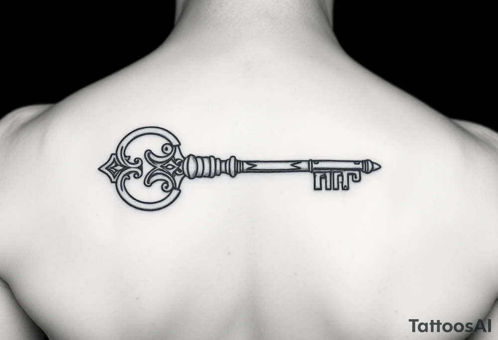 Disney Key tattoo idea