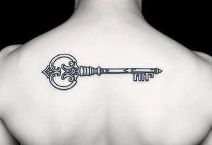 Disney Key tattoo idea