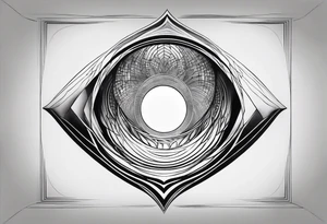 small wormhole tattoo tattoo idea