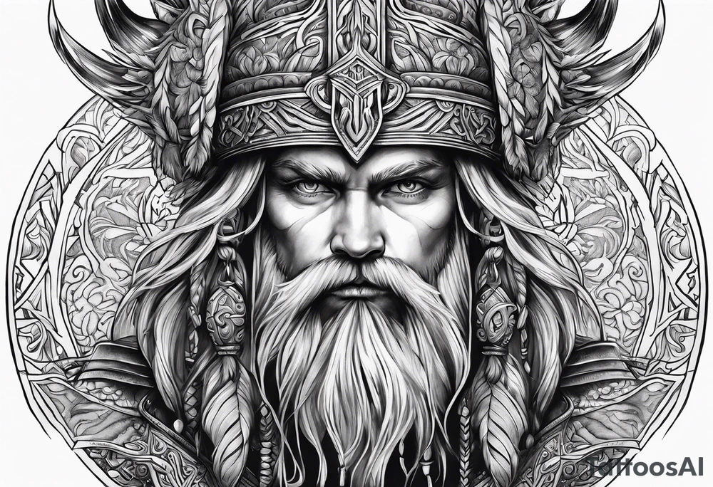 Valhalla swedish Norwegian tattoo idea