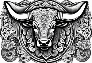 Longhorns and Aggies football tattoo idea
