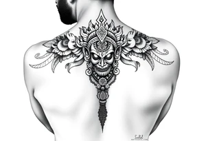 Kathakali tattoo tattoo idea