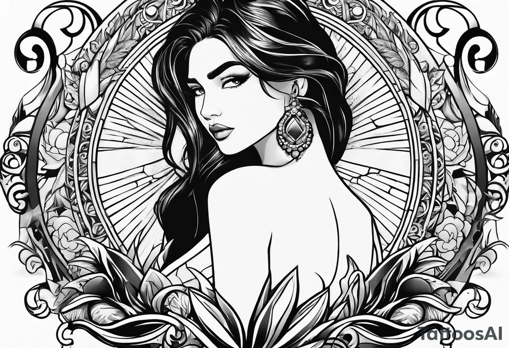 broken sword tattoo idea
