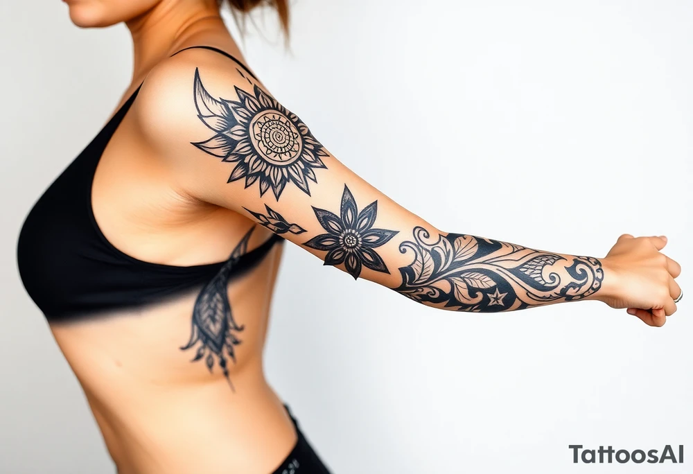 Asian Indian, Gemini, may tattoo idea